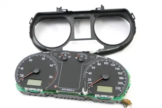 VW Polo 9N3 Tacho Tachometer Kombiinstrument 213.000km 6Q0920820L 1,4TDI AMF BAY - Bild 2