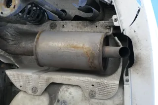 Polo 9N Ibiza 6L Auspuff Endschalldümpfer + Rohr hinten 1,4 TDI BNM BMS AMF BNV - Bild 2