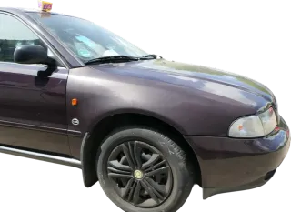 Audi A4 B5 (bis caMitte1999 Bild vergle) Kotflügel vorne rechts blau lila LY3K - Bild 4