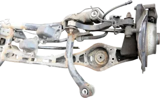 VW Passat 3C Achse hinten Hinterachse Achsträger Querlenker Stabi Stabilisator - Bild 2