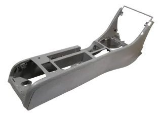 Audi A4 8E B6 B7 Mitteltunnel hinten Verkleidung um Handbremse Konsole  grau - Bild 1
