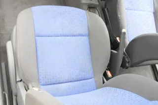 Seat Arosa Lupo Sitz vorne links Fahrersitz Höhenverstellung dunkel blau - Bild 4