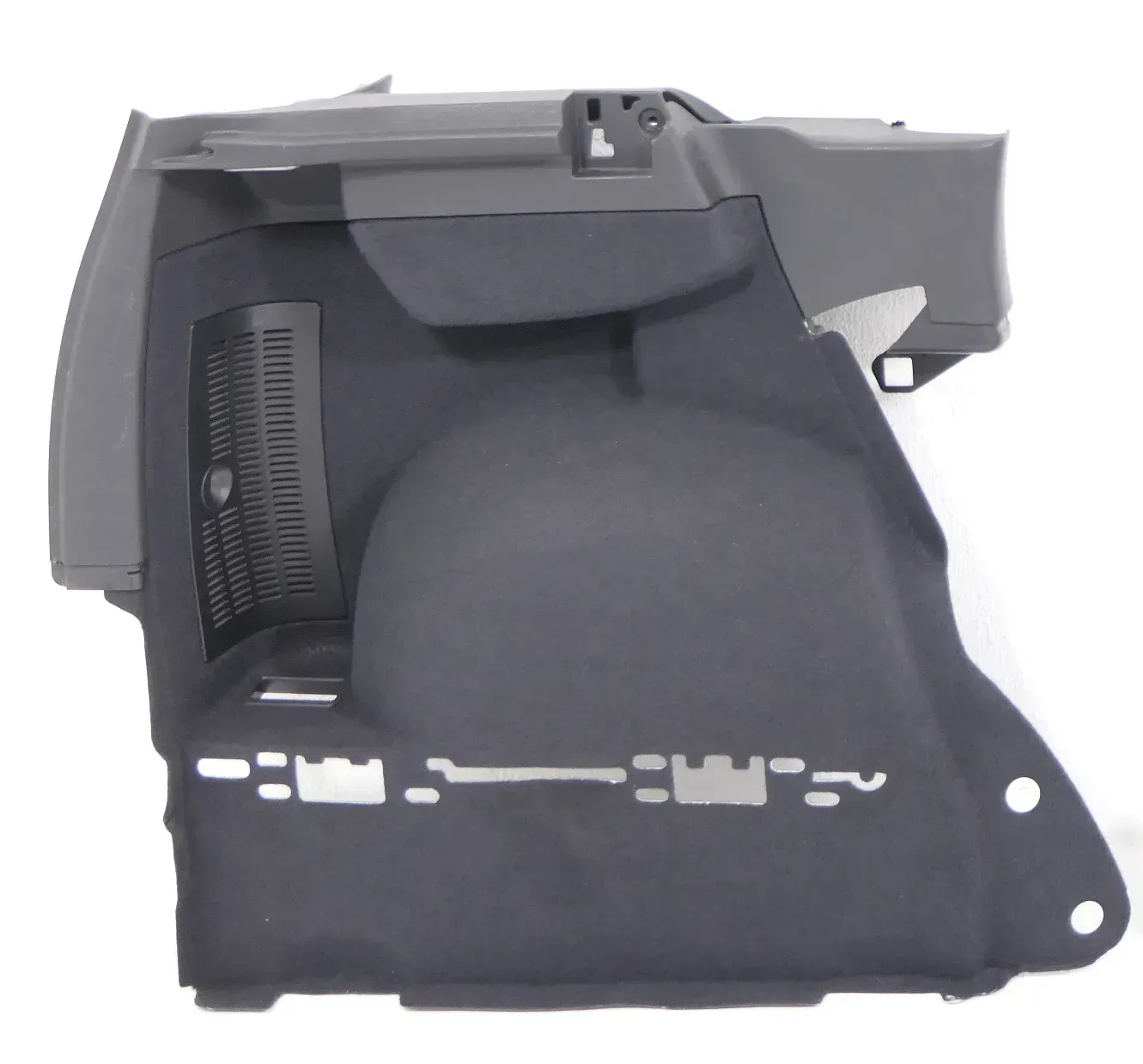 Audi A2 8Z Abdeckung Verkleidung Kofferraum hinten links 8Z0863879F schwarz - Bild 1