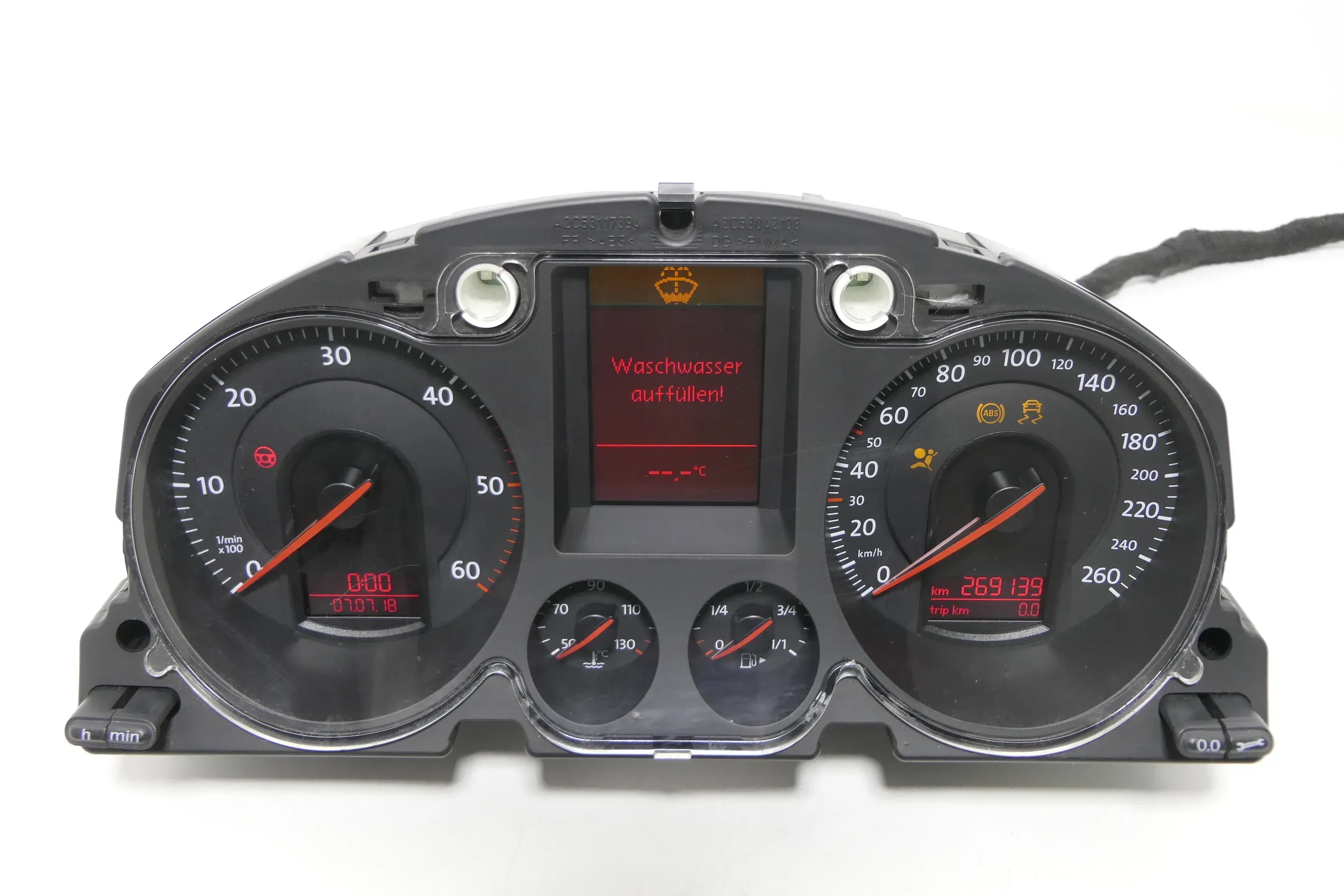 VW Passat 3C Tacho Tachometer 269.000km 3C0920871E Diesel TDI Kombiinstrument - Bild 1