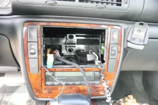 VW Passat 3B 3BG Mittelkonsole Verkleidung Aschenbecher Dekor Holz Optik - Bild 1