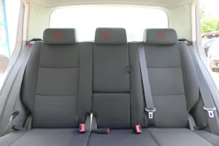 VW Golf 5M Plus Sitze Rückbank Rücksitzbank Lehne hinten schwarz(ohneKopfstützen - Bild 1