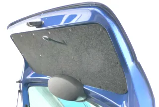 Skoda Fabia 5J Limo Abdeckung Verkleidung Kofferraum hinten Heckklappe Deckel - Bild 2