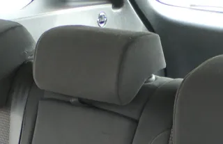 Golf 6 Variant Kombi AJ5 Kopfstützen Kopfstütze hinten in Mitte mittig schwarz - Bild 1