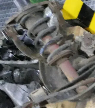 VW Passat 3BG 3B Quattro Allrad Federbein Stoßdämpfer Feder hinten links/rechts - Bild 2