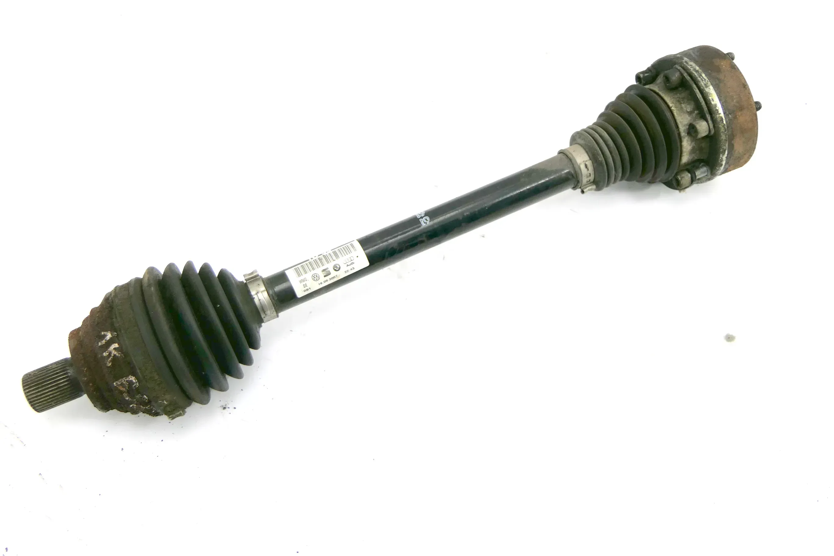 VW Golf 5 7 Antriebswelle 1,6 75kw links BGU BSE BDK Gelenkwelle 1K0407271B - Bild 1