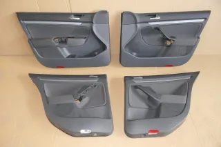 VW Jetta 1K 4x Türverkleidung Verkleidung Tür vorn hinten links anthrazit - Bild 2