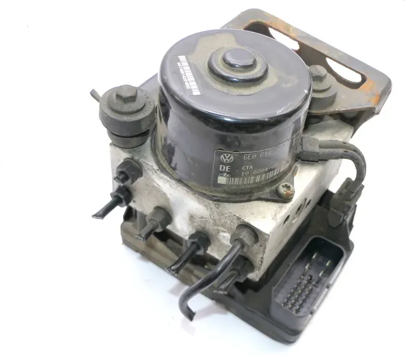 VW Lupo 3L 1,2 6E TDI ABS Steuergerät Hydraulikblock 6E0614117 6E0907379A - Bild 1