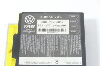 VW Polo 9N Ibiza Steuergerät Airbag Airbagsteuergerät 6Q0909605L 006 Kopfairbag - Bild 2