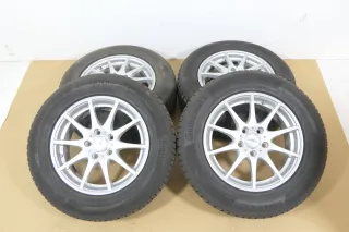 4x Golf 5 6 Alufelgen 215/65R16 98H Winterreifen Reifen 6mm KBA 49925 Dezent - Bild 1