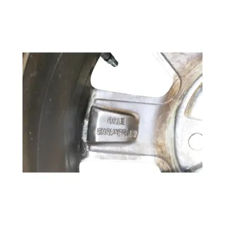 1x VW Caddy 2K Alufelge Felge 2K1071495 666 KBA 46109 6,5x15H2 ET50 5x112    HL - Bild 6