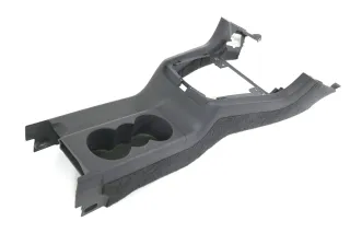 Skoda Superb 3U Mitteltunnel hinten Verkleidung um Handbremse Konsole schwarz - Bild 1