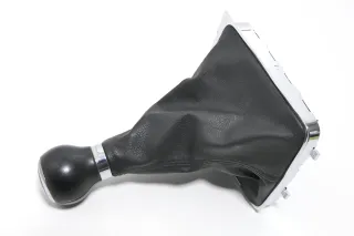 VW Passat 3C 6-Gang Schaltknauf Schaltsack Schaltung Schaltknüppel original schw - Bild 3