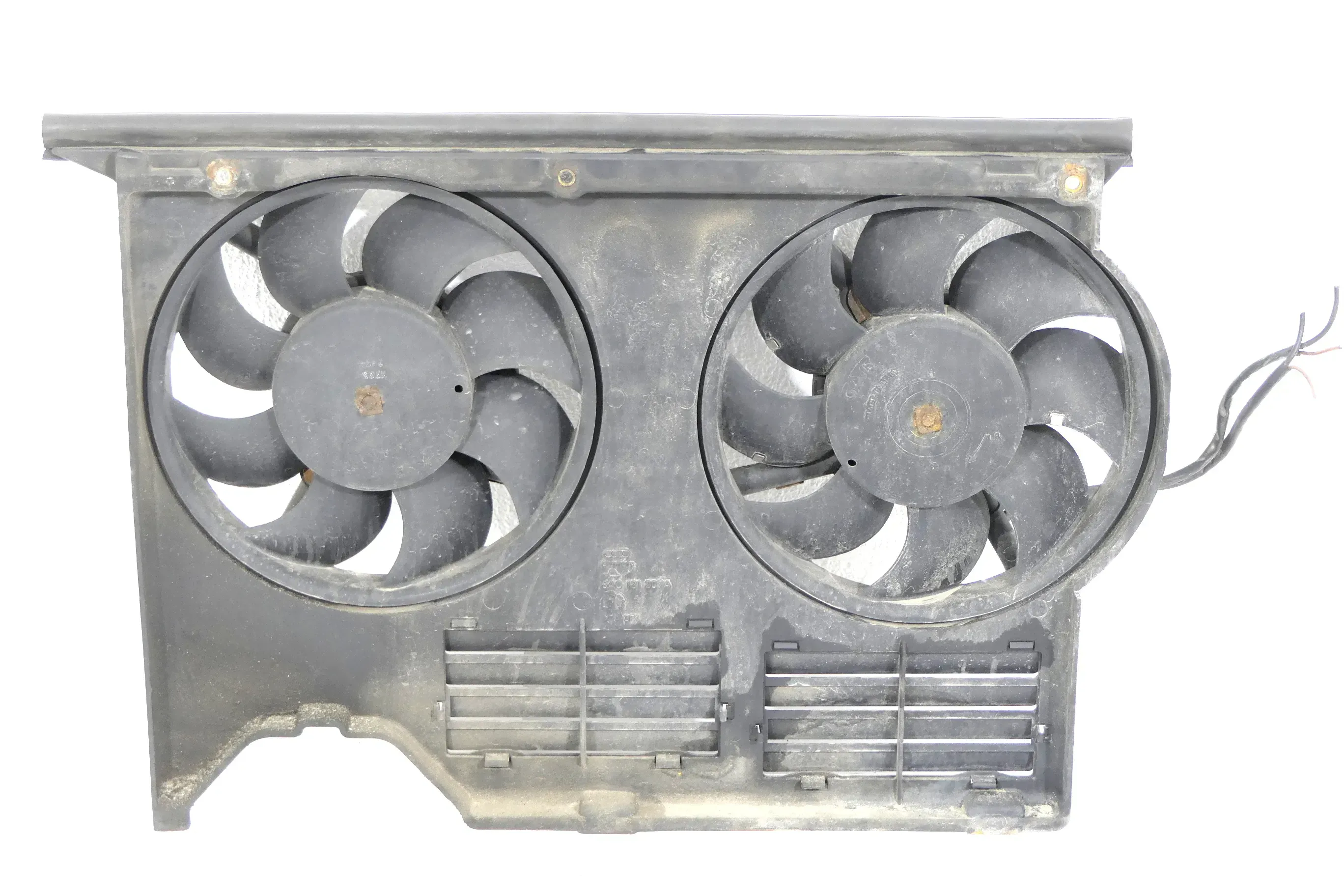 Audi 80 Lüfterzarge Lüfter Kühlerlüfter Klimaanlage Doppellüfter 8A0121207A Auto - Bild 1