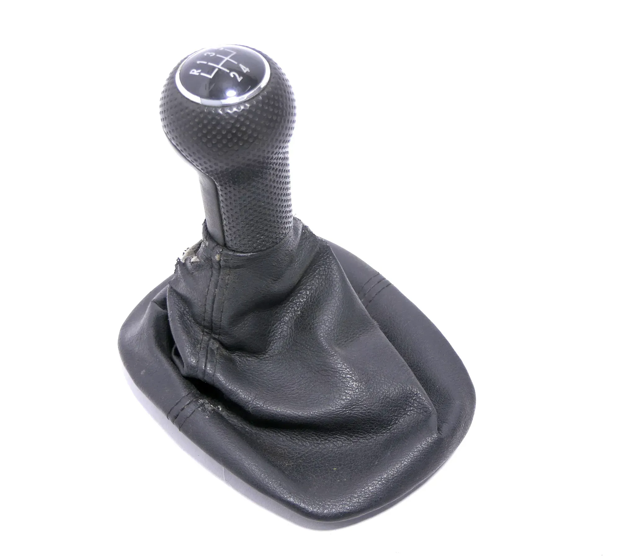 VW Golf 4 Bora Schaltknauf Schaltsack Schaltung Schaltknüppel schwarz 1J0711113C - Bild 1