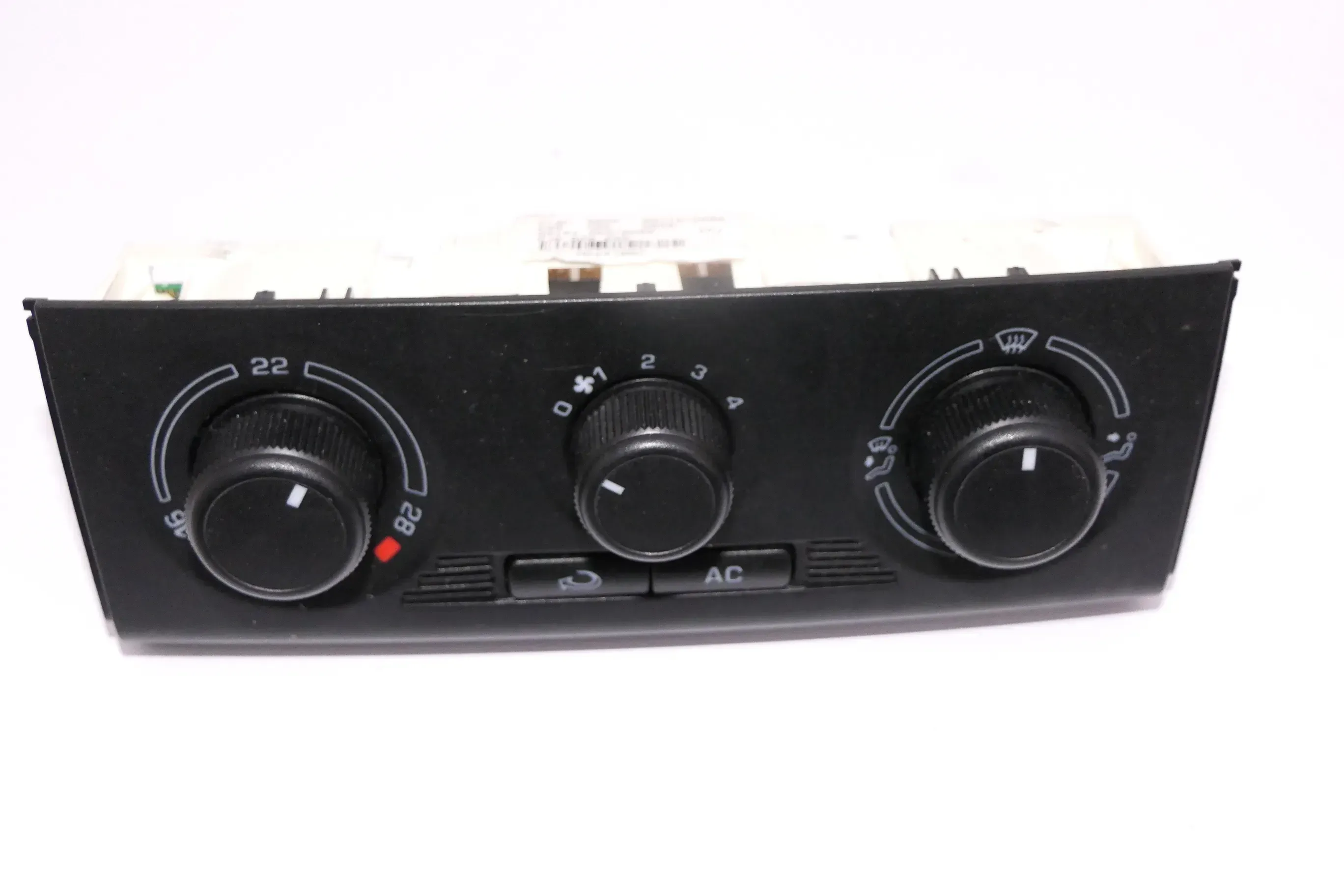 Skoda Fabia 5J Klimabedienteil Bedienteil 5J0820045 manuelle Klimaanlage - Bild 1