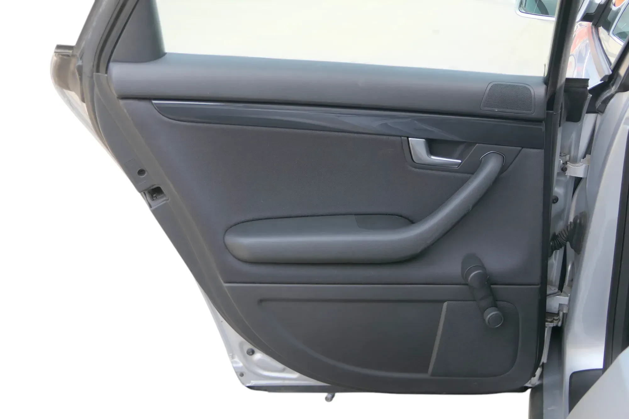 1x A4 8E B6 Türverkleidung Verkleidung Tür hinten links soul schwarz - Bild 1