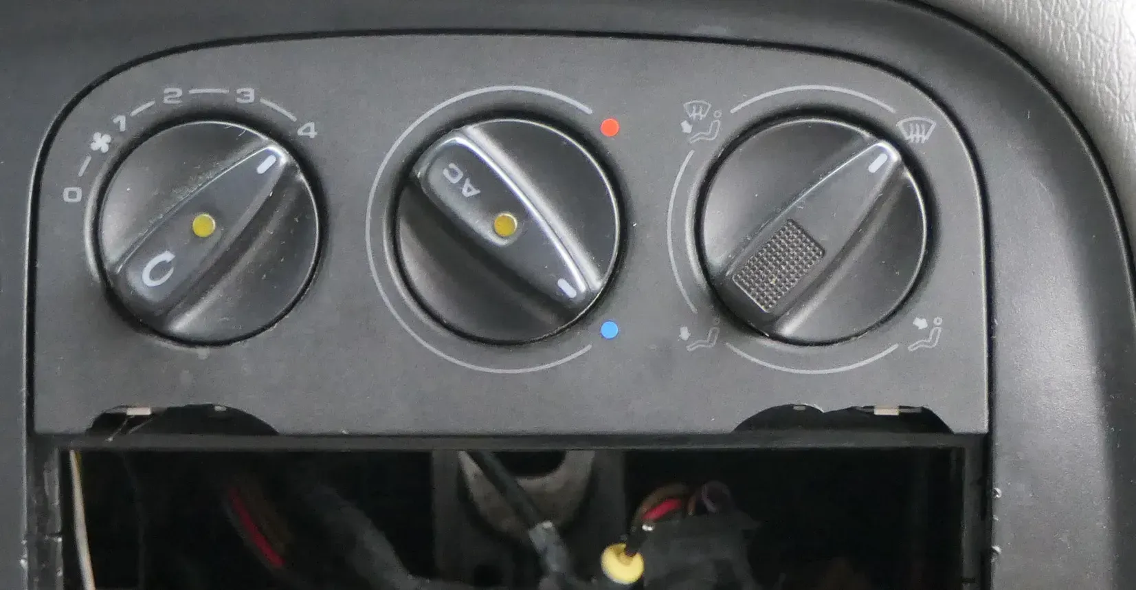 VW Sharan Galaxy Steuergerät Klimaanlage Klimabedienteil 7M0820075D 7M1820045G - Bild 1