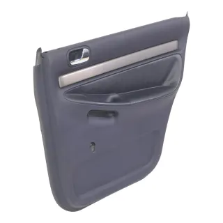 1x A6 4B Türverkleidung Verkleidung Tür hinten rechts Leder blau royalblau - Bild 2