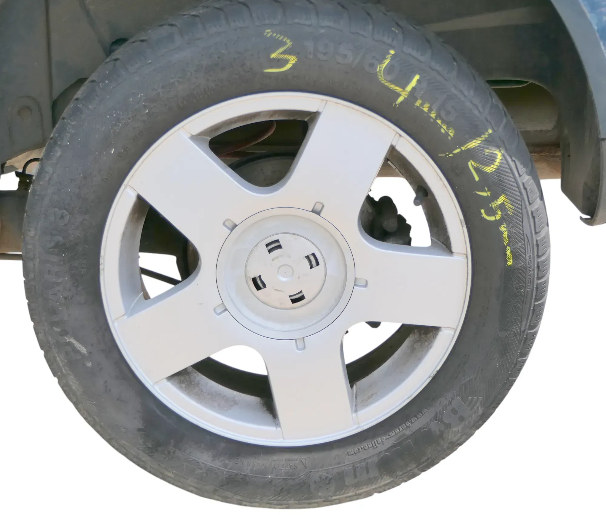 1x Felge Alufelge original VW Golf 4 Bora 6jx15H2 ET38 1J0601025B 195/65 R15   3 - Bild 1