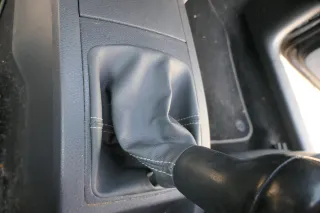 VW Polo 9N 9N3 Schaltknauf Schaltsack Schaltung 6Q1711113G Leder schwarz - Bild 2