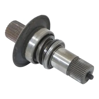 Audi A3 8P Touran Golf 1K Flanschwelle Flansch an Getriebe Steckwelle 02Q409345 - Bild 2