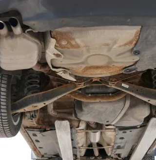 Octavia 1Z Auspuff hinten Endschalldämpfer Benziner MItteltopf Mitte 1,9 TDI  ## - Bild 1
