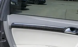 Audi Q7 4L Verkleidung Klappe Abdeckung Dekor Holz Optik tamo dunkelbraun - Bild 4