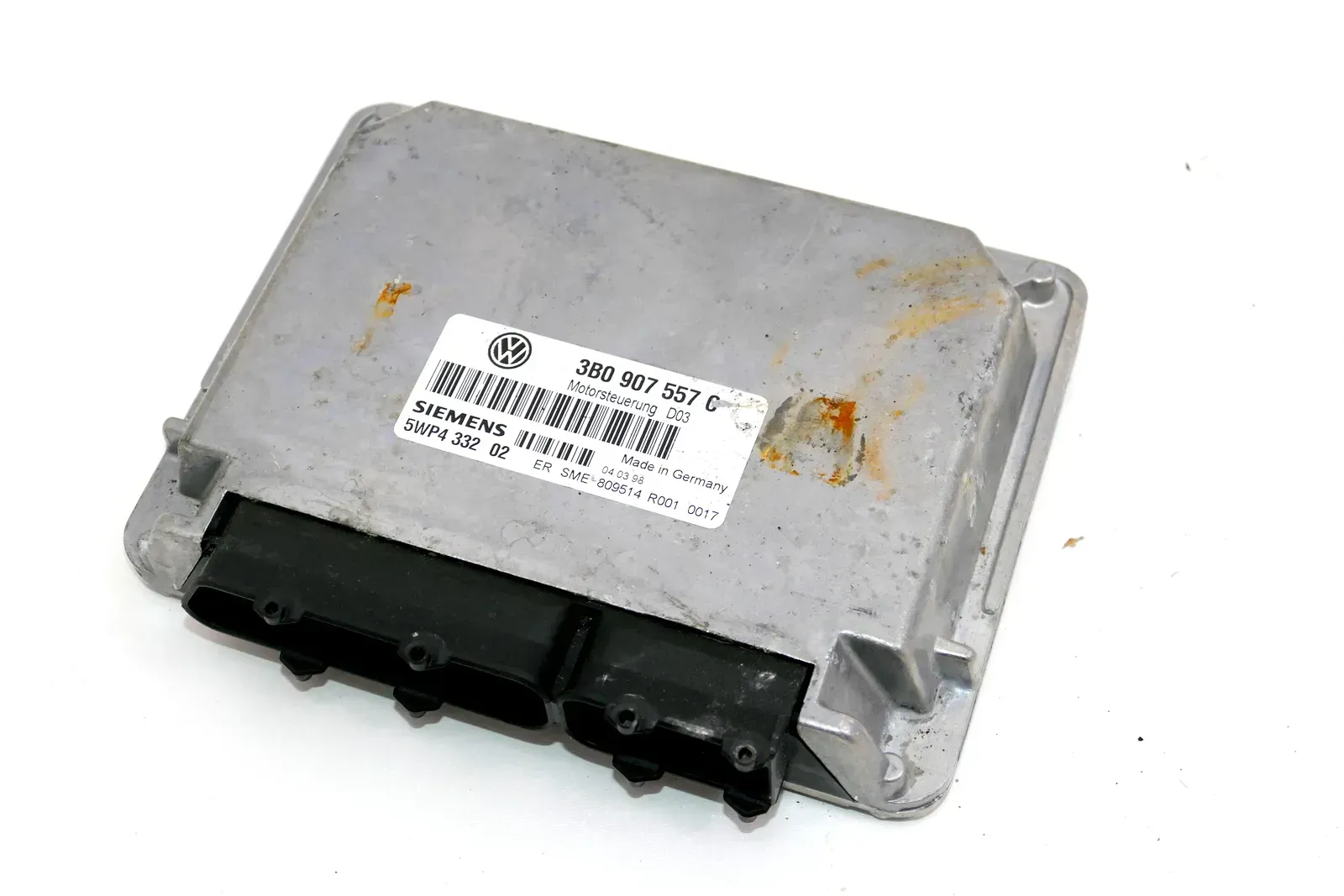 VW Passat 3B Steuergerät 1,6l 74kw 101PS AHL Motor 3B0907557C 3B0907557M - Bild 1