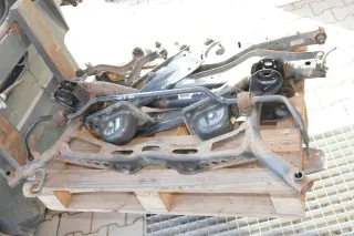 VW Golf 5 V Achse hinten Hinterachse Achsträger Querlenker Stabi Stabilisator v - Bild 1