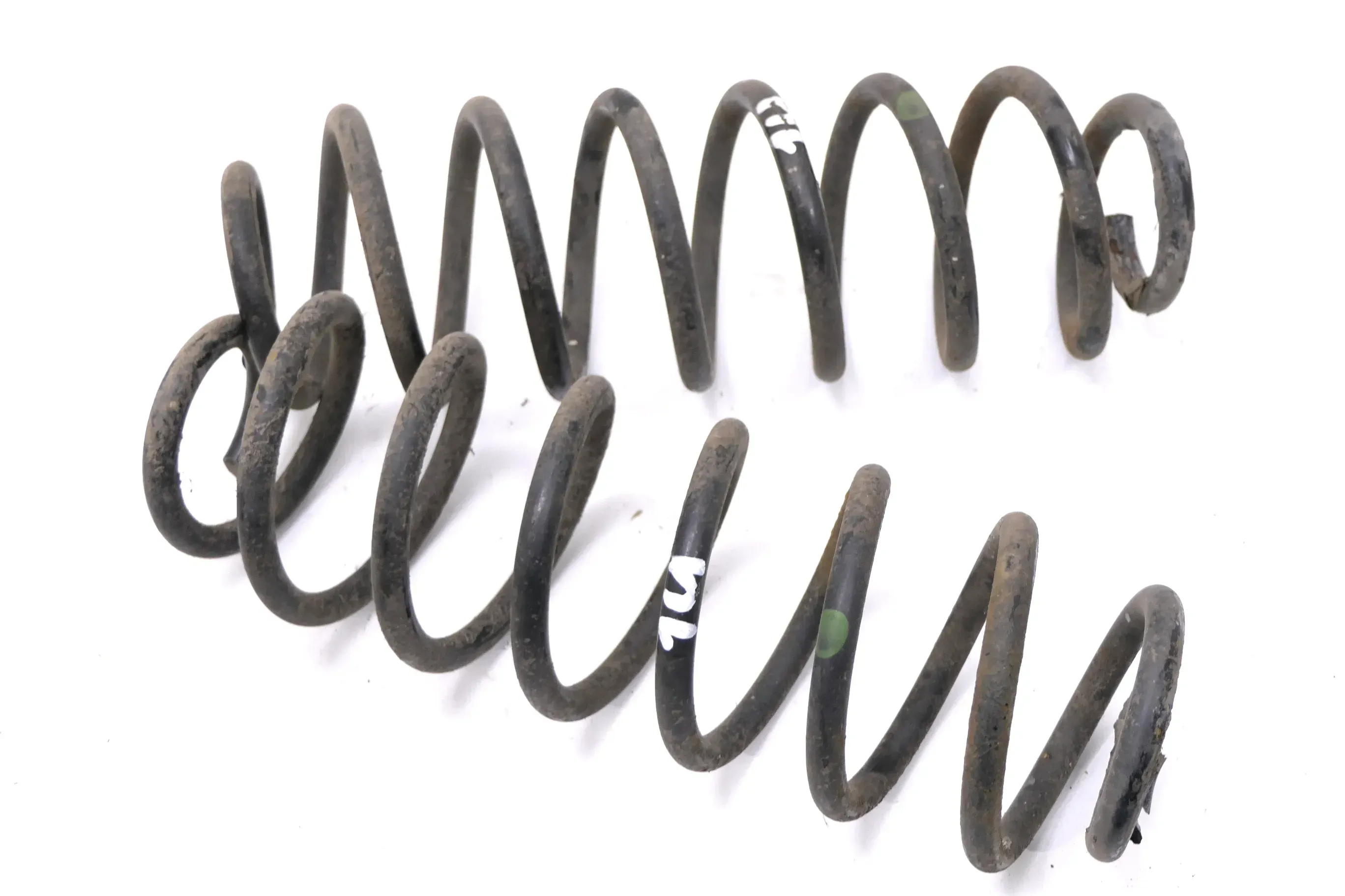 VW Golf 4 Bora Feder hinten rechts oder links 1x grün Benziner 1,4 1,6 - Bild 1