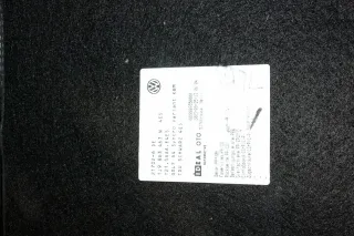 VW Golf 4 Variant Kombi Verkleidung Teppich Kofferraum Kofferraumteppich schwarz - Bild 2