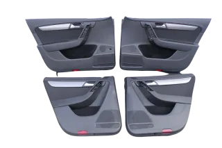 VW Passat 3C B7 Kombi 4x Türverkleidung Verkleidung Tür vorne hinten schwarz - Bild 2