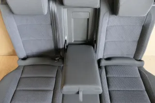 Golf 5 V 6 Variant Sitz Sitze hinten Rücksitzbank 3 Punkt Gurt -OHNE Kopfstützen - Bild 6