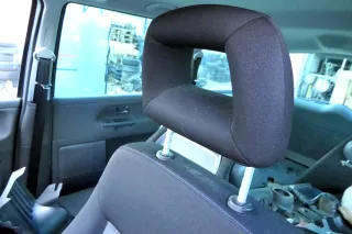 VW Sharan 7M ab Bj. 2000 Kopfstütze vorne vorn schwarz - Bild 1