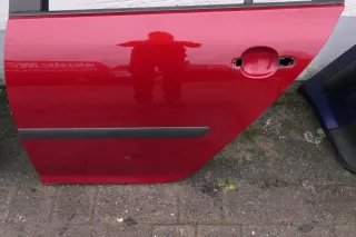 VW Golf 5 V 1K Tür Türrahmen hinten links 4/5-Türer rot braun LA3W - Bild 2