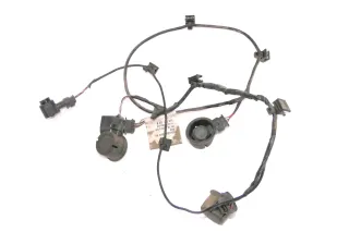 4x Passat 3C Sensoren Einparkhilfe 3C9971104B Parkhilfe PDC Kabelbaum schwarz hi - Bild 1