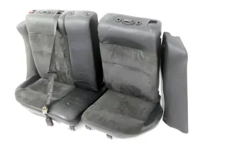 VW Passat 3BG Kombi Sitz Rückbank Rücksitzbank Sitzfläche Sitze Leder anthrazit - Bild 4