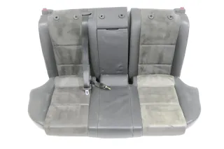 A4 B6 B7 8E Avant Sitz Rückbank Rücksitzbank hinten Leder schwarz Alcantara Q226 - Bild 1