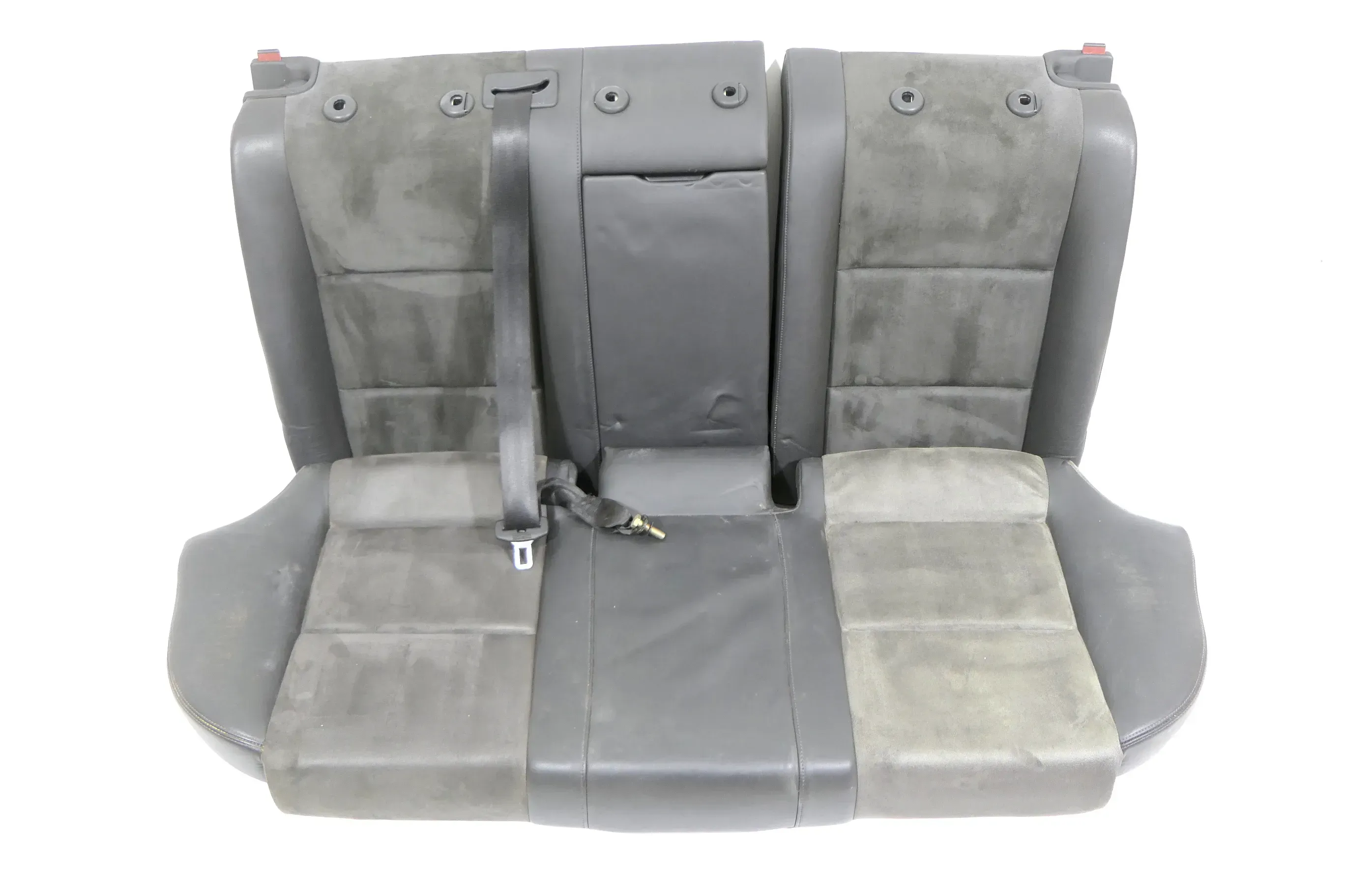 A4 B6 B7 8E Avant Sitz Rückbank Rücksitzbank hinten Leder schwarz Alcantara Q226 - Bild 1