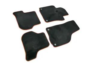 4x Original VW Golf 5 und Plus 5M Fußmatten Fußmatte vorne links rechts hinten - Bild 4