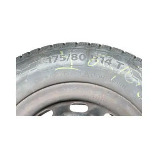 2x VW Golf 4 Bora 175/80 R14 88T M+S Winterreifen Reifen 6jx14H2 ET38 5mm - Bild 6