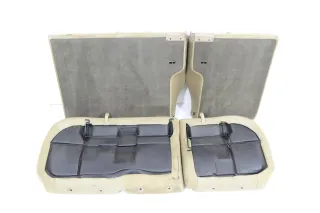 A3 8L Sitz Sitze hinten Rückbank Rücksitzbank Sitzfläche twist beige jive - Bild 2