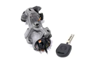 VW Golf 4 Bora Zündschloß mit 1x Schlüssel 4B0905851C - Bild 2