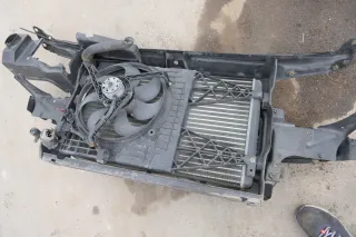 Seat Leon Toledo 1M Schloßträger mit Kühler (auch für Klimaanlage) Kondensator - Bild 2