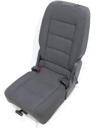 VW Touran 1T Sitz hinten mitte mittig (1. Reihe) Rücksitz anthrazit -ohne Gurtsc - Bild 2